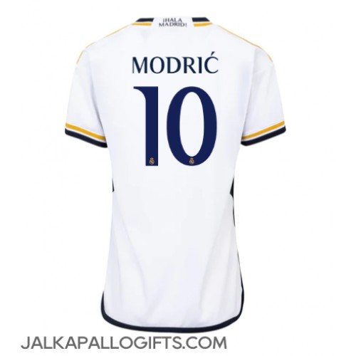 Real Madrid Luka Modric #10 Kotipaita Naiset 2023-24 Lyhythihainen